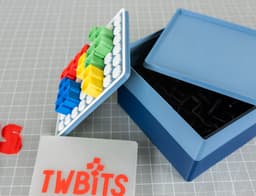 SKEWBITS (v1) // Premium Board + Case *OUTDATED* 3d model