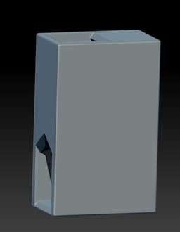 Minimalist Dice Tower 3d model
