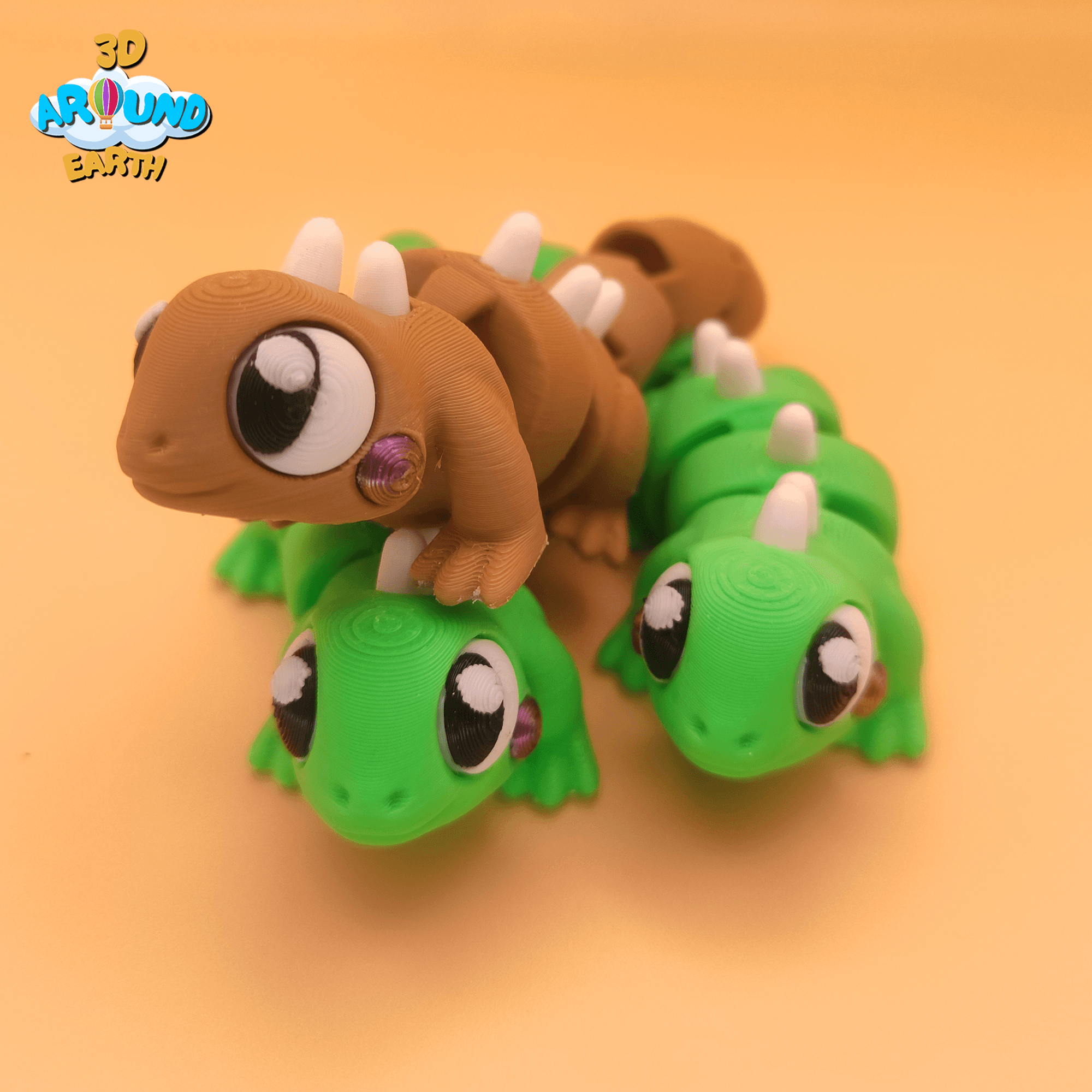Cute Iguana 3d model