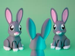 Binkybun - cute easter bunny 3d model