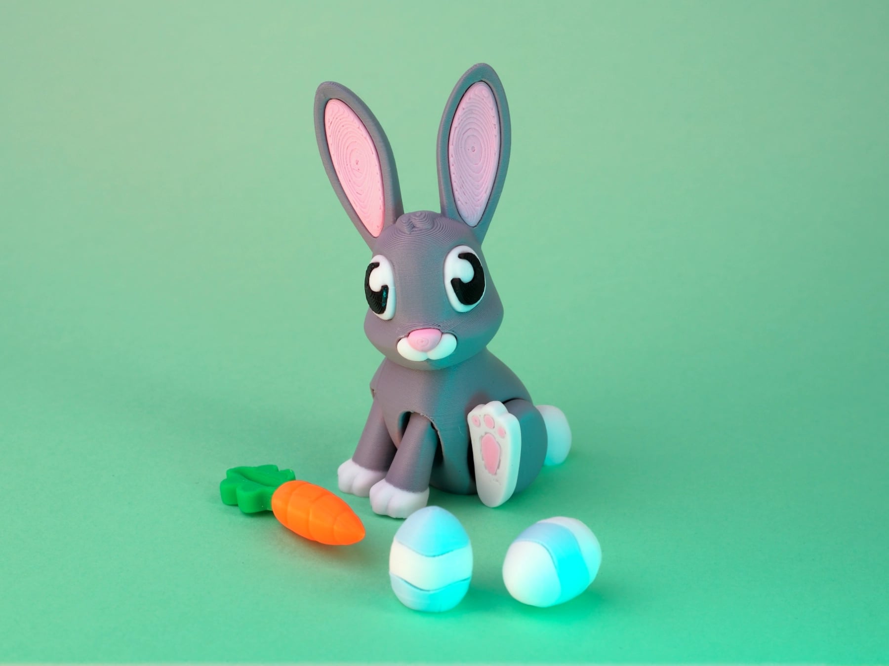 Binkybun - cute easter bunny 3d model