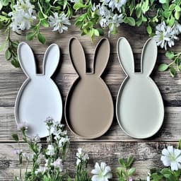 Bunny Tray – Cute & Playful Easter Decor 3d model