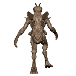 Demonic Fly Mutant Cultists Tabletop Miniatures Pack of 2 3d model