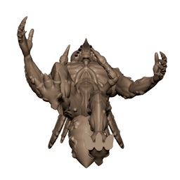 Demonic Fly Mutant Cultists Tabletop Miniatures Pack of 2 3d model
