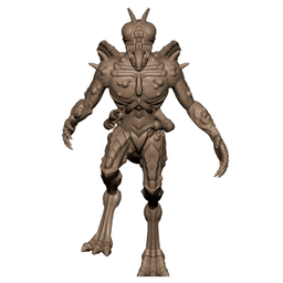 Demonic Fly Mutant Cultists Tabletop Miniatures Pack of 2 3d model