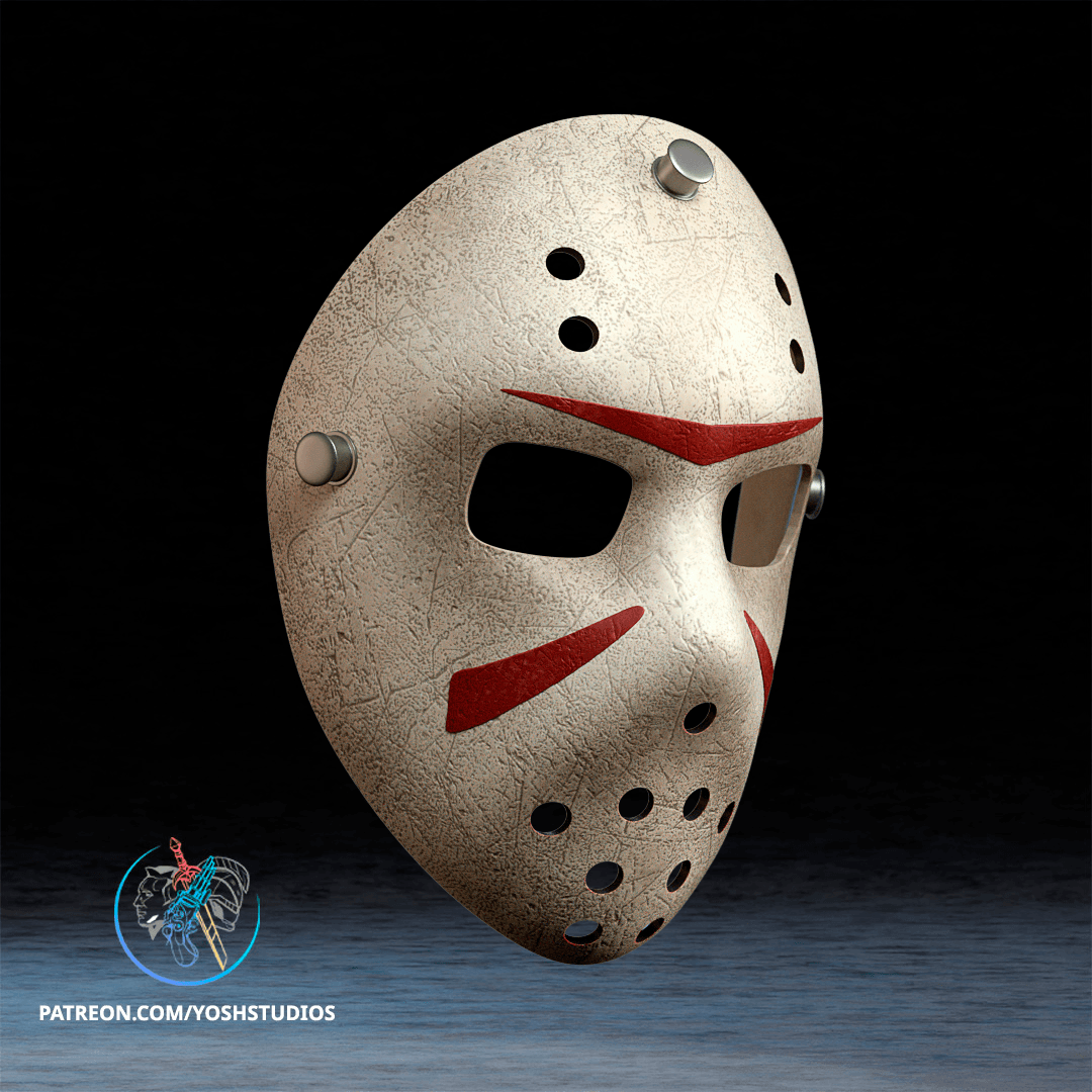 Hockey Universe Mask 3D Printer STL File 3d model
