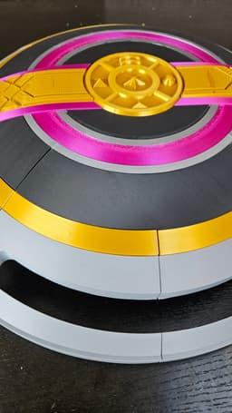 Zeo I Pink Ranger Power Shield 3d model