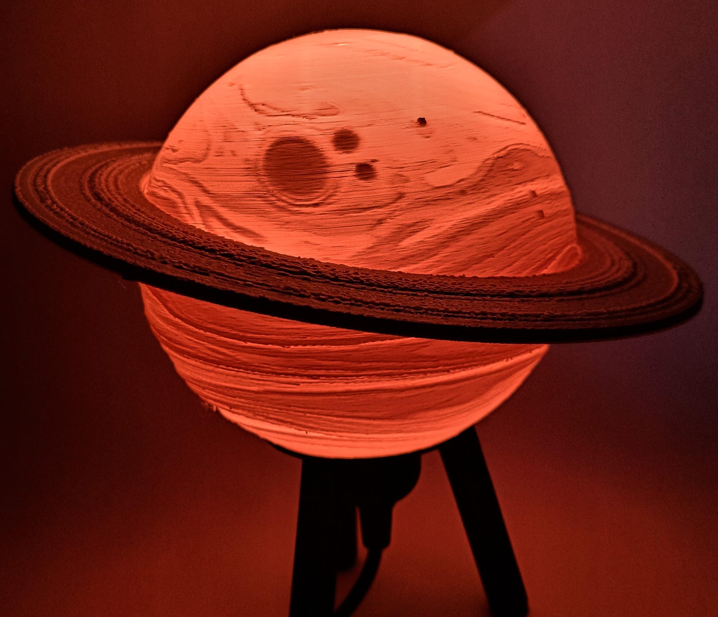 Saturn Lithopanes 3d model