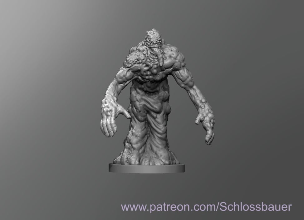 Abyssal wretch ver2 3d model