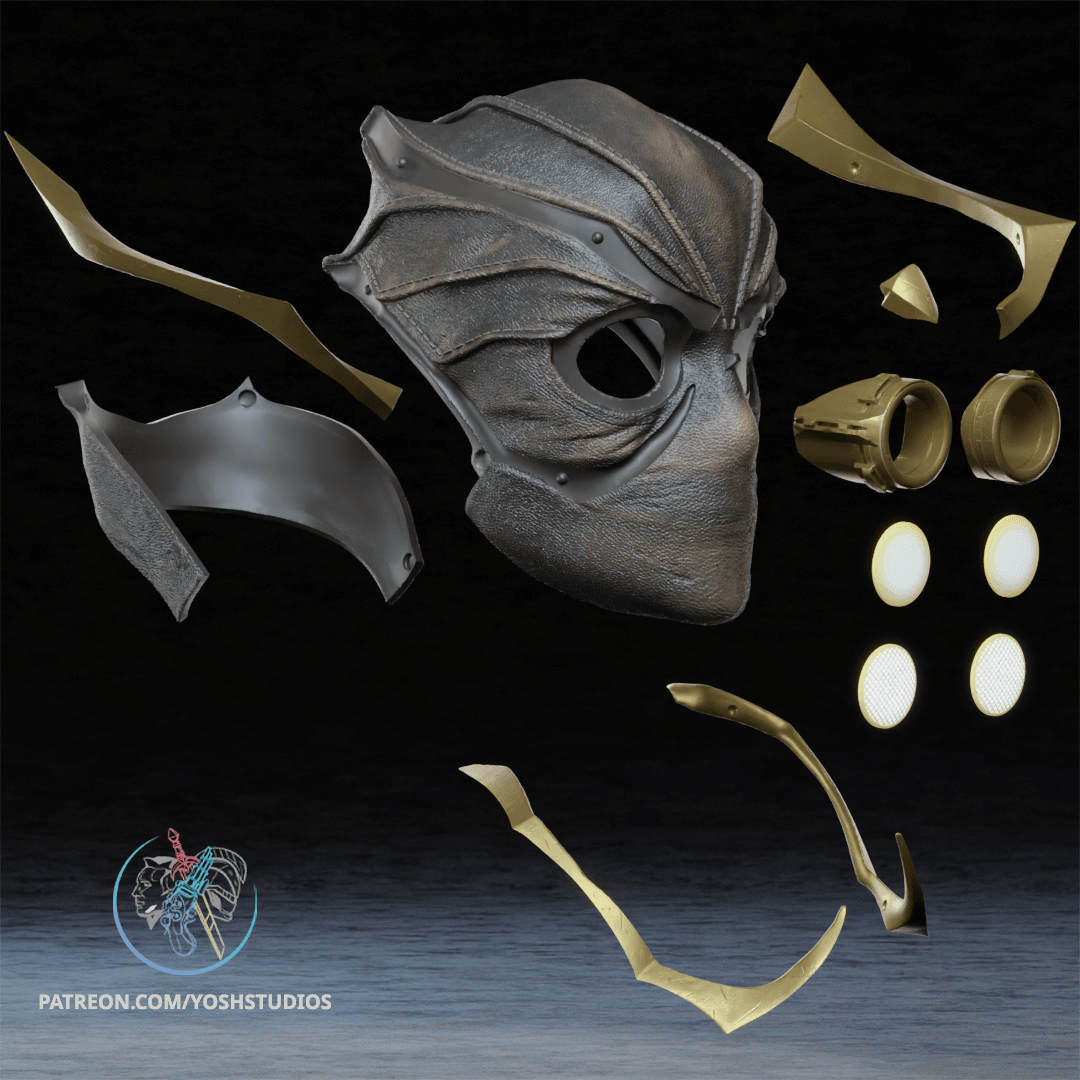 Talon Mask 3D Printer STL File 3d model