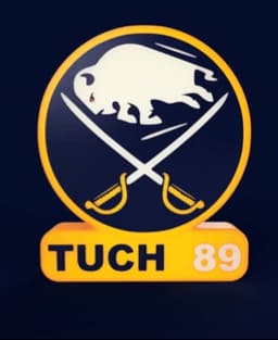 Buffalo Sabres Sign – LED Strip Compatible 3d model