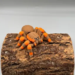 Articulated Tarantula | Pre-Painted No Assembly Required 3d model