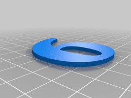 3D Number Set 3d model