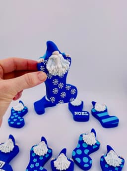 Stocking Gnome Ornament Set 3d model