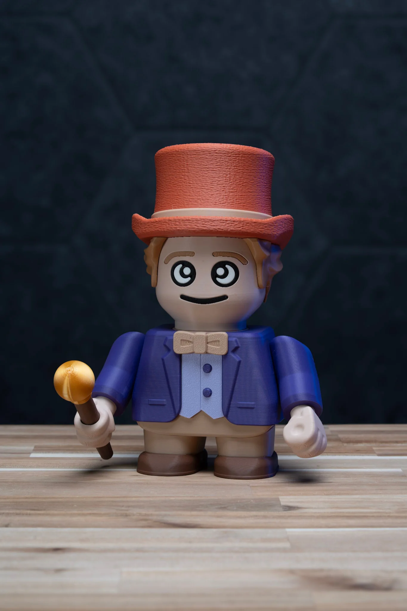 Willy Chonka - Willy Wonka Kit | No Supports, No AMS, No Glue 3d model