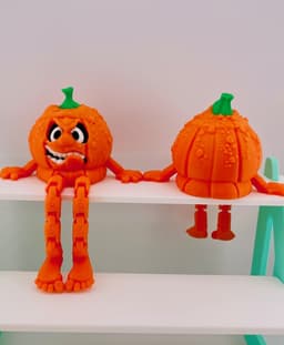 Pumpkin Flexi -Scary 3d model