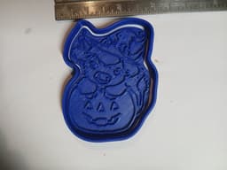 Highland Cow Halloween Cookie Cutter 1.stl 3d model