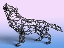 Wolf πΊπ 3d model