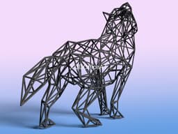 Wolf πΊπ 3d model