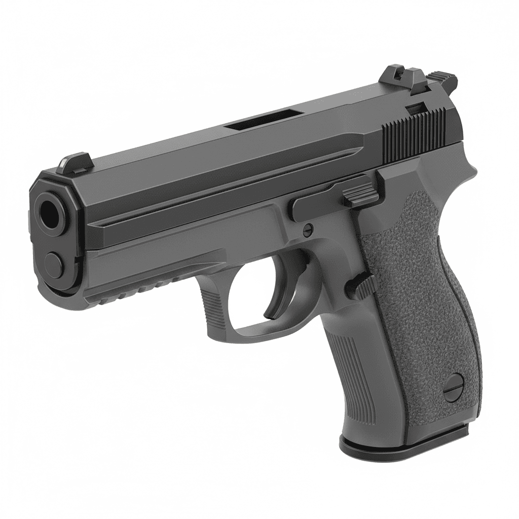 Handguns : CZ RAMI Subcompact Carry Pistol 3d model