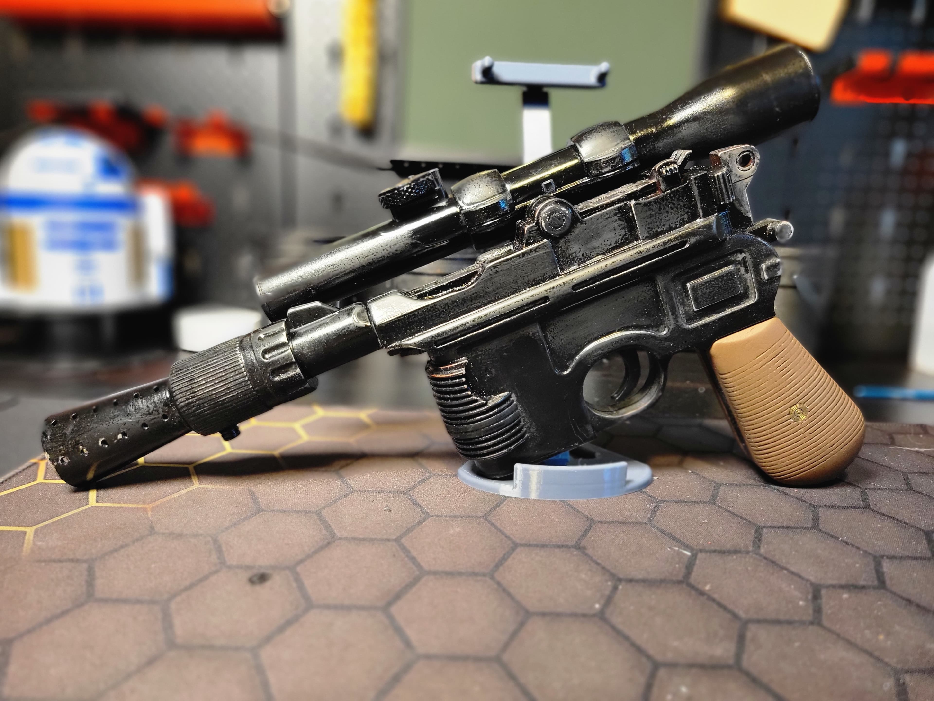Post processed Han Solo blaster!