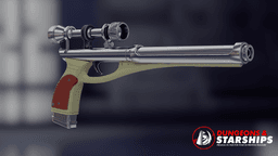 Cad Bane LL-30 Blaster - Clone Wars 3d model