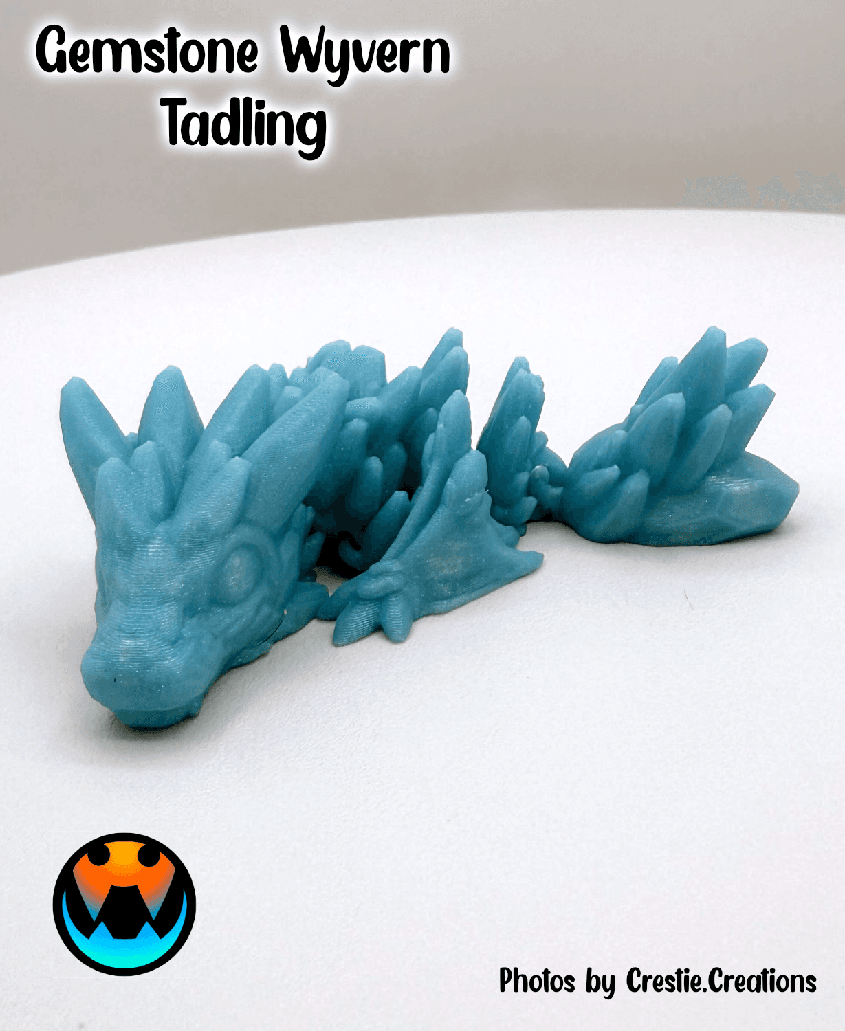 Gemstone Wyvern Tadling 3d model