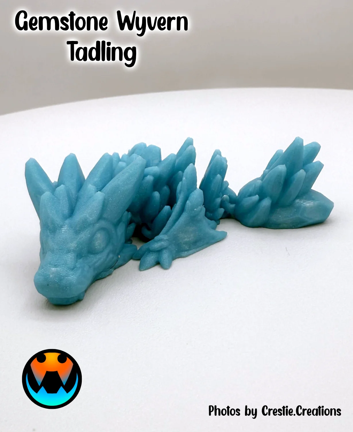 Gemstone Wyvern Tadling 3d model