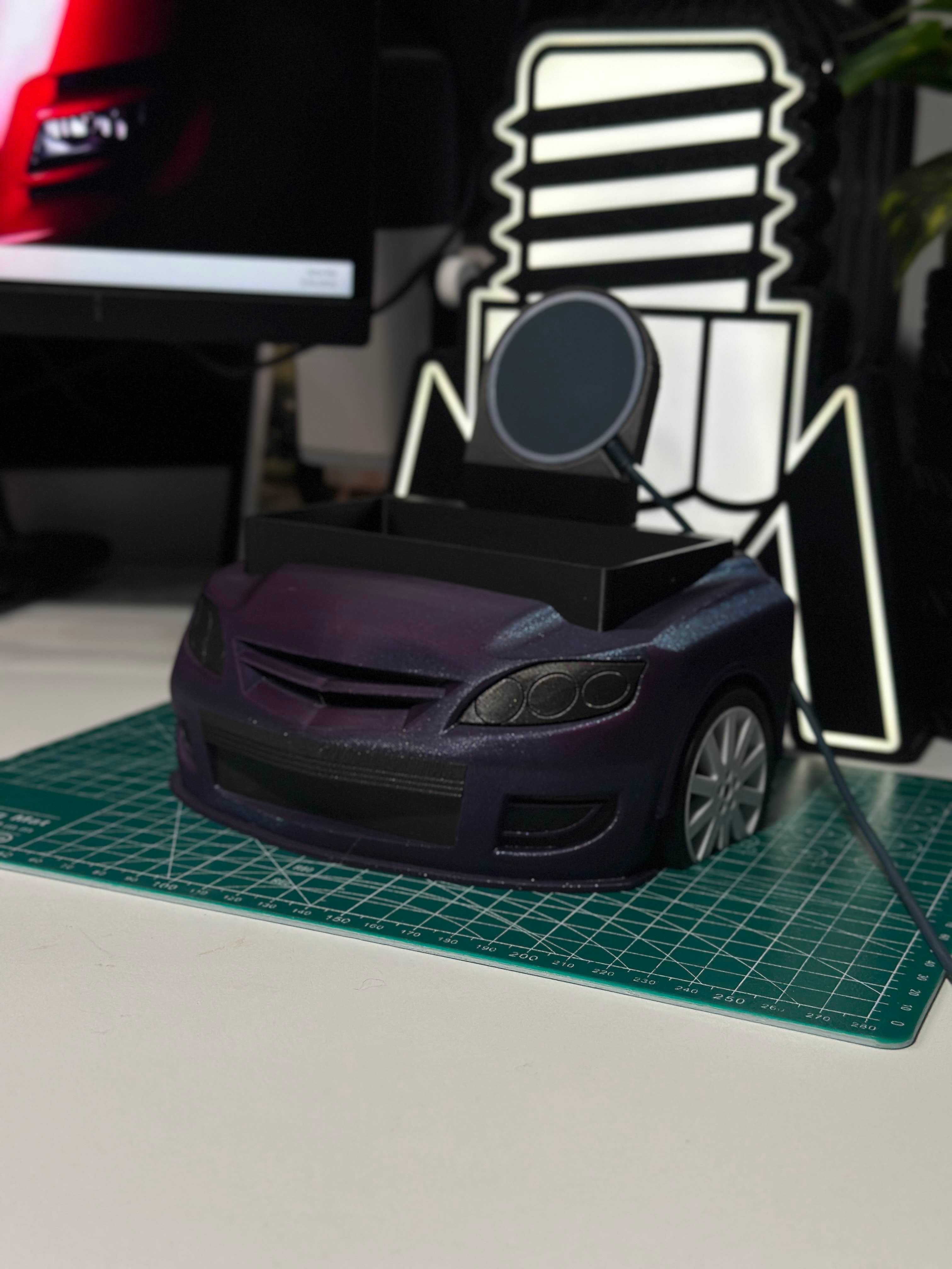 Speed3 Gen1 Desk Organizer 3d model
