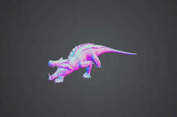 KAPROSUCHUS 3d model