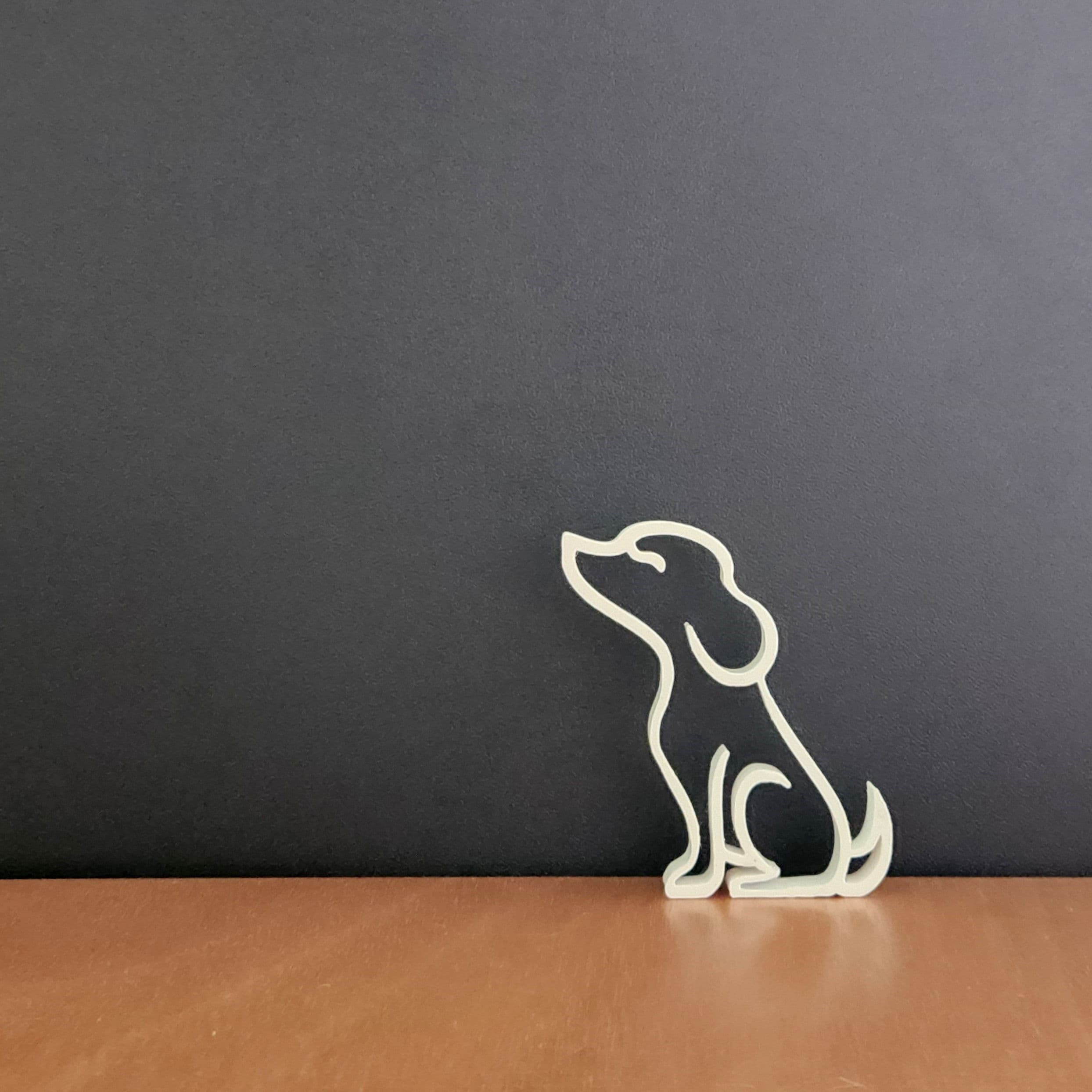 Dog Keychain 3d model