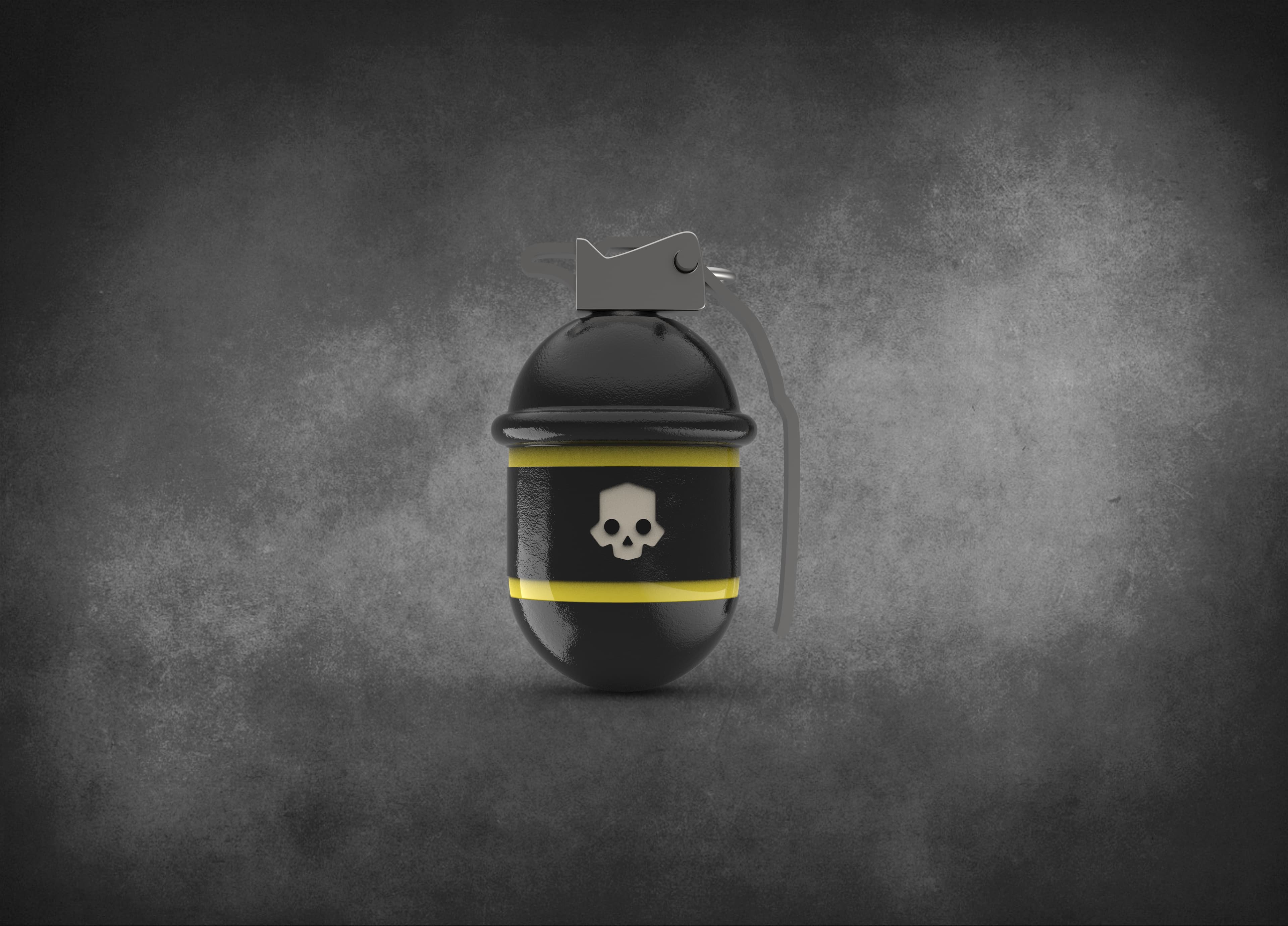 Helldivers 2 - G6 G-6 Frag Grenade- High Quality 3d Print Model! 3d model