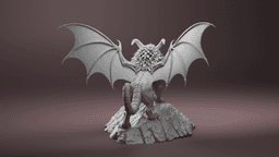 Majestic Manticore Fantasy Creature 3D Print 3D print model 3d model