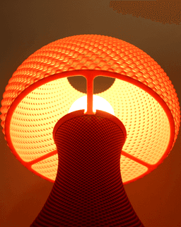Valentin Table Lamp - Mushroom Lamp - Lamps & Lighting by Lunfardo 3d model