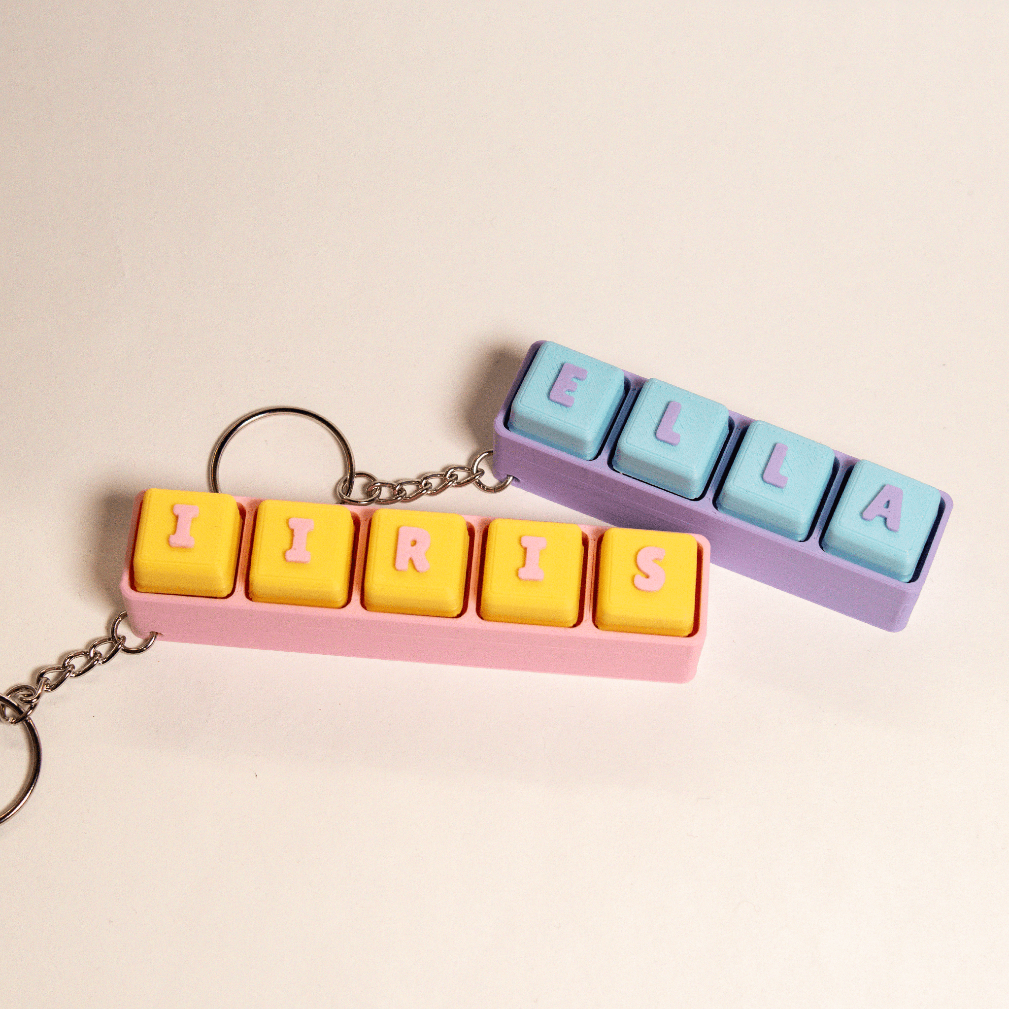 Customizable Name Fidget Clicker 3d model
