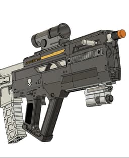 Helldivers 2 Liberator AR-23 3d model