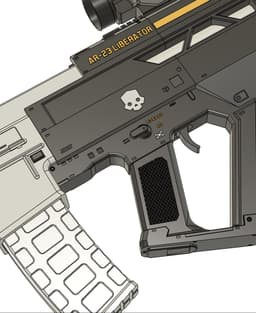 Helldivers 2 Liberator AR-23 3d model