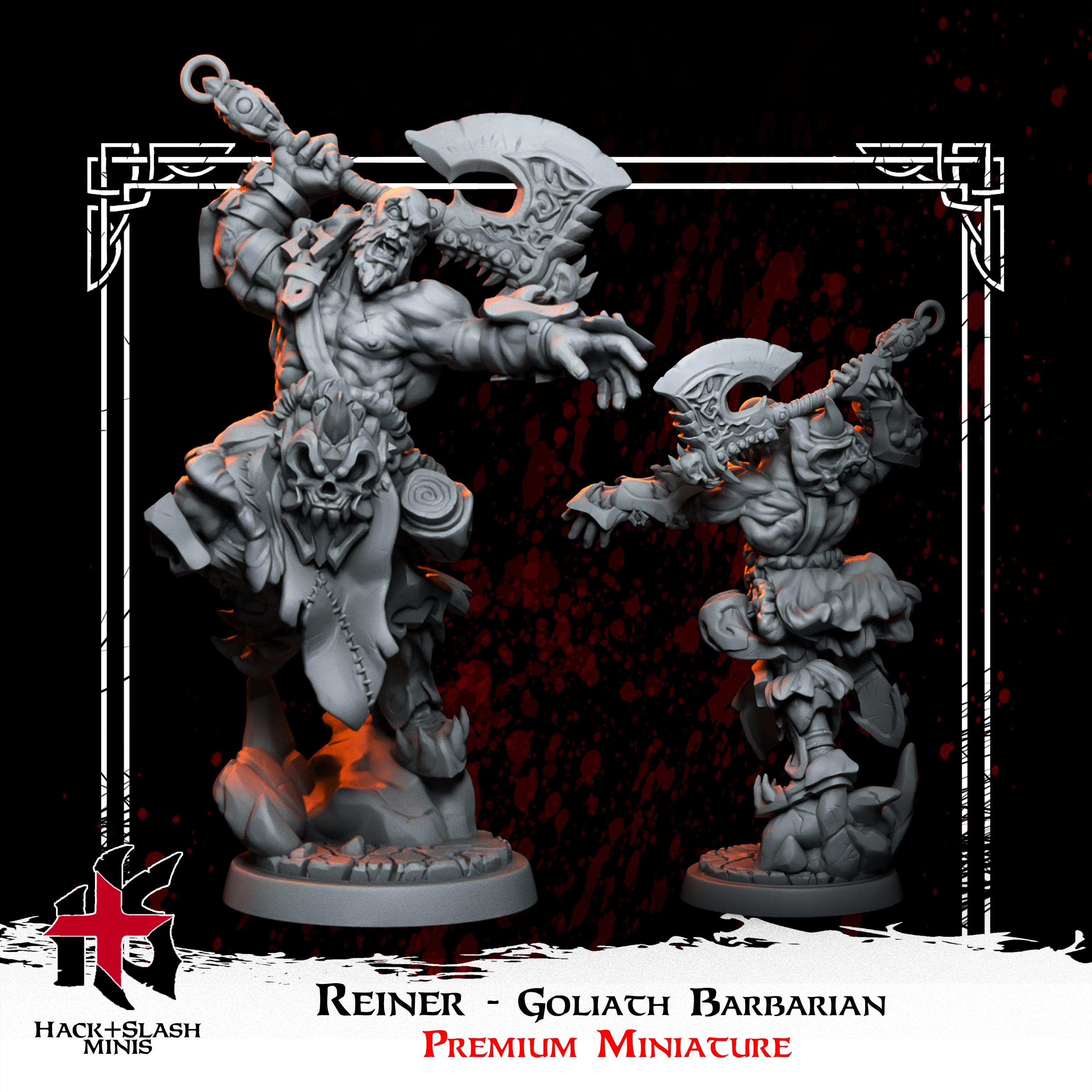 Reiner - Goliath Barbarian 3d model