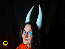 Hornet and Ghost Cosplay Horns - Hollow Knight 3d model