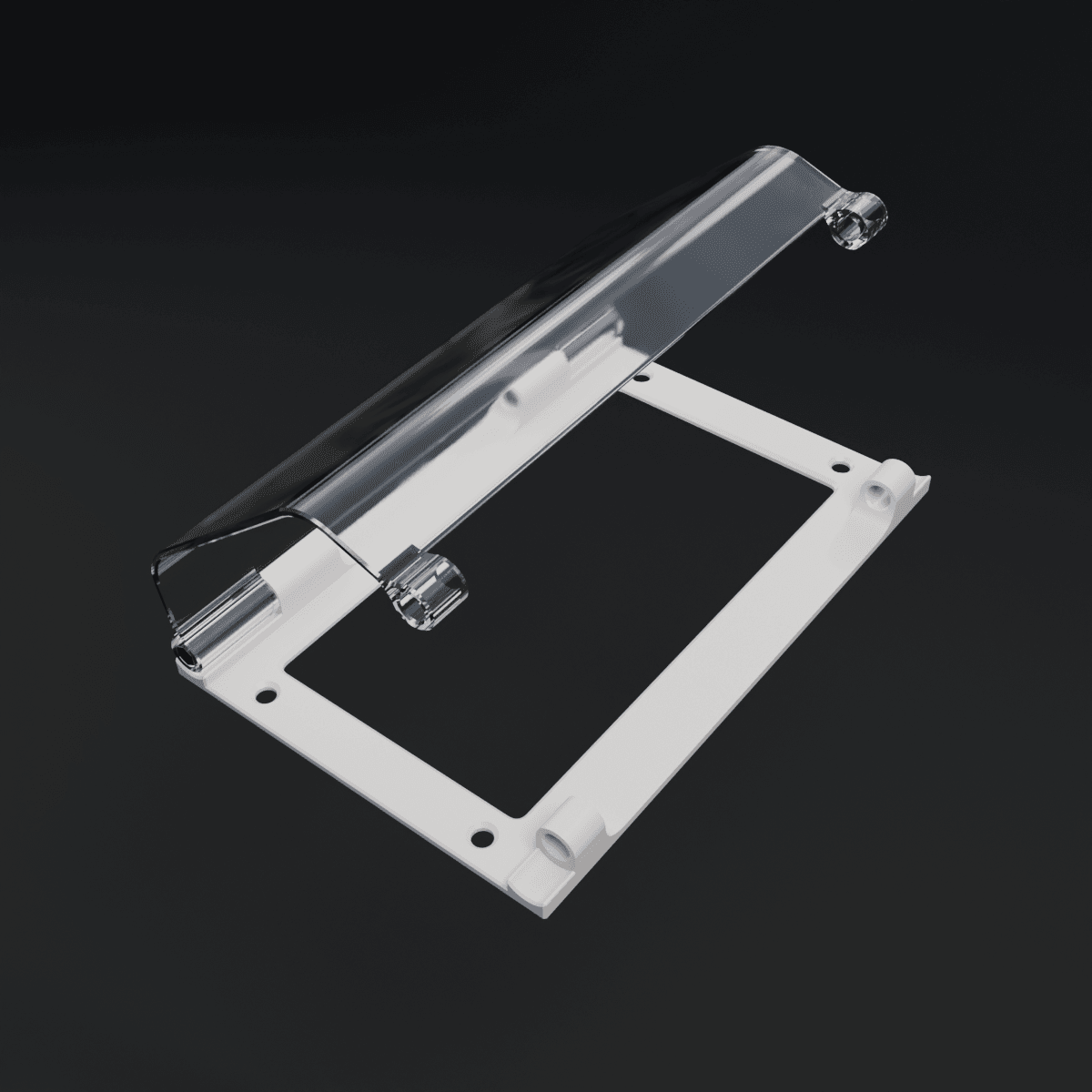 Protective hinged cover 3d model