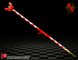 Tyranno Staff 3d model