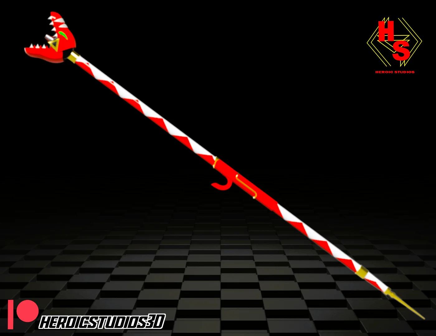 Tyranno Staff 3d model