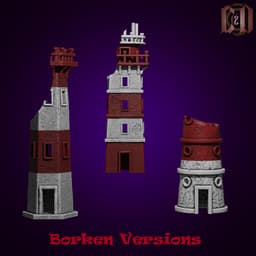 The Lightkeeper’s Curse BookNook 3d model