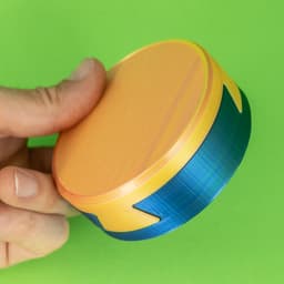 Dastardly Dovetail Box (Round) 3d model