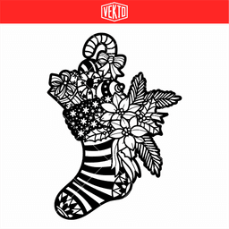 Christmas Stocking STL 3d model