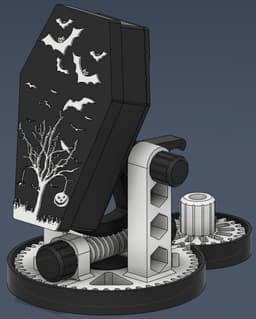 Pumpkinator! The cursed medieval skull ripper! #ThangsLovesELEGOO 3d model