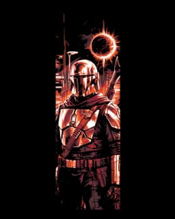 Fanart Star Wars Bookmarks - Darth Maul, Boba Fett and the Mandalorian 3d model