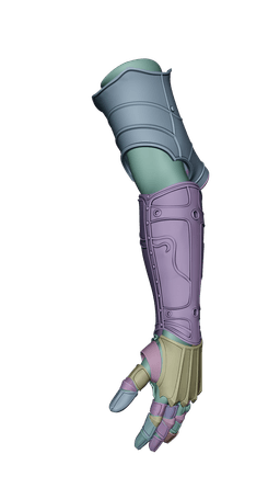 MECHANICAL ARM LIES OF P 3d model