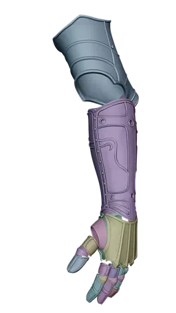 MECHANICAL ARM LIES OF P 3d model