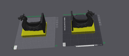 viking dragon boat bookend - LR.3mf 3d model